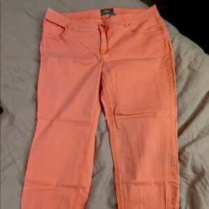 Chico’s So Slimming Zip Hem Jeans